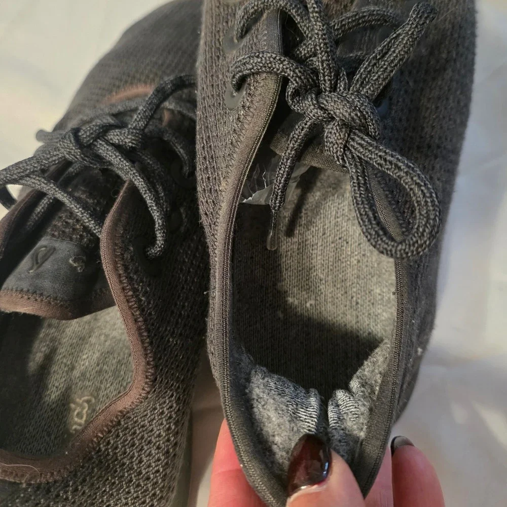 Allbirds Tree Runners Knit Sneakers Mens 10 Black Walking Casual Comfort Shoes